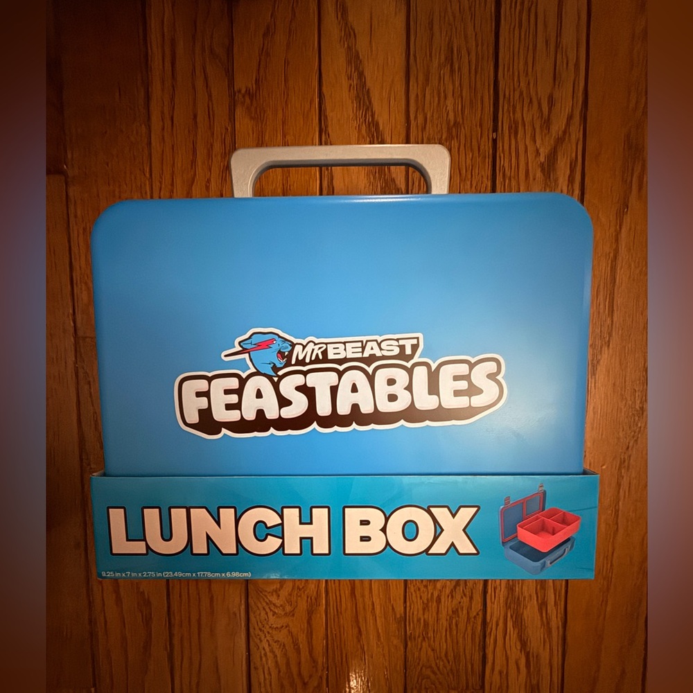 MrBeast Feastables World's Coolest Collectible Lunch Box- Limited Edition